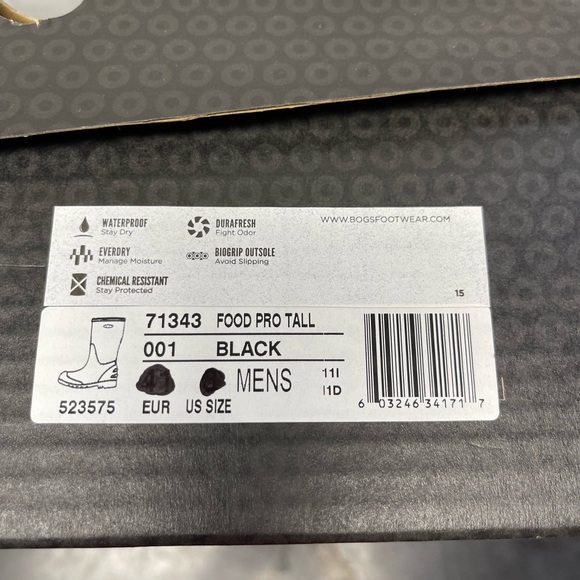 NIB Men 10, All Environments/Terrain Working 100% Waterproof Stay Dry - Picture 15 of 16